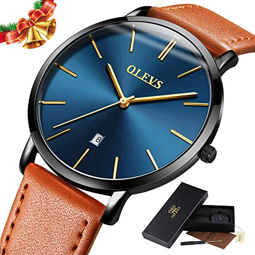Image of OLEVS Men's Watches Analog Quartz Chronograph Dress Watch Multifunctional Stainsteel Steel Waterproof Classic Original Watch for Man