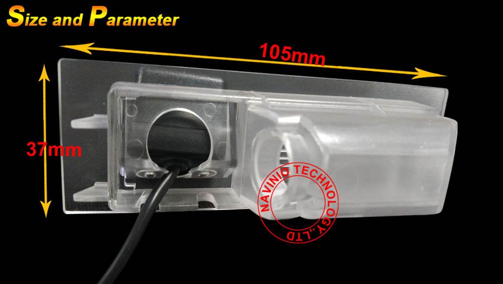 Telecamera di parcheggio impermeabile per visione notturna HD, ricambio per Jeep Renegade 2015-2016
