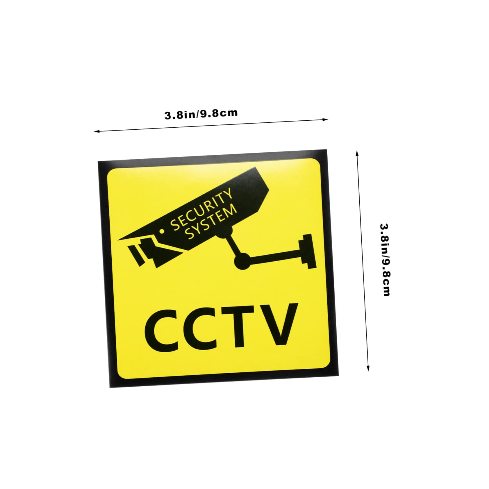 SOLUSTRE 25pezzi Cartelli Di Proprietà Privata Con Video Sorveglianza Di Non Ingressare Segnali Di Sicurezza Per Esterni Facili Da Applicare e Resilienti Alle Intemperie