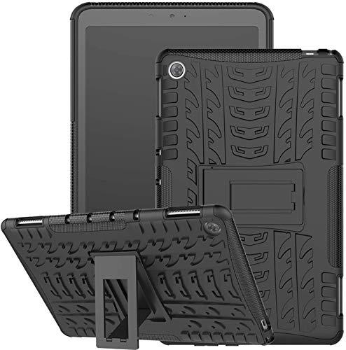 SkyTree Kickstand Silicone Soft TPU Anti-Drop Armor Hybrid Protective Rugged PC Tablet Case Cover for Huawei MediaPad M5 lite 10.1" (B08644F2G9) Amazon Price History, Amazon Price Tracker