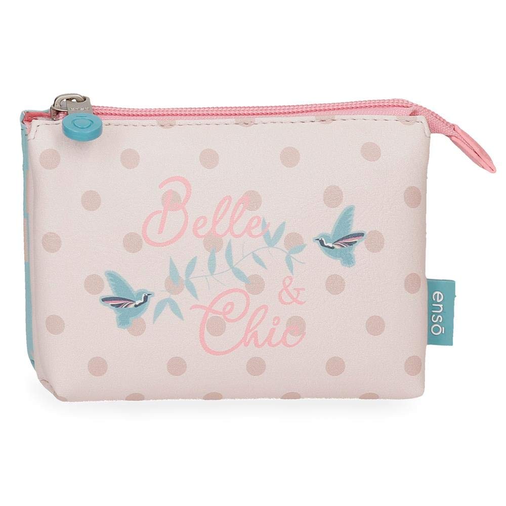 Enso Belle and Chic Wallet with Coin Case Multicoloured 14x10x3,5 cms PVC