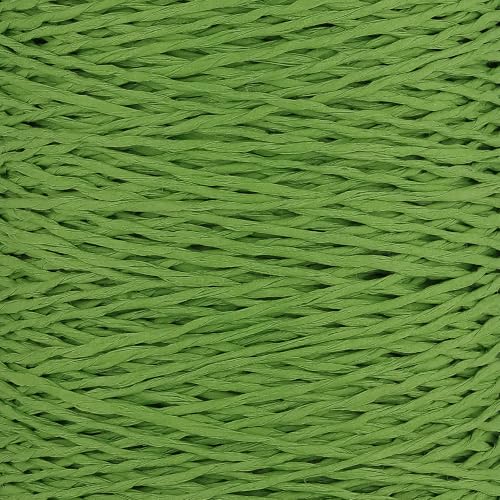 Image of Raffia Yarn for Crochet Bags Raffia Ribbon for Gift Wrapping 2mm X 328 Yards Raffia String Paper Ribbon Yarn for Sun Hat Beach Bag Crochet Crafting DIY Crafts