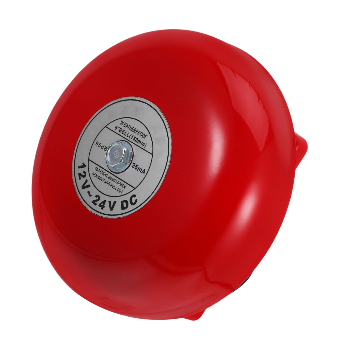 Alarme incendie étanche Veemoon pour écoles et ascenseurs avec sonnette ronde sans fil