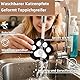 NatCot Antirutschmatte für Teppich mit Katzenpfote Geformt -8 Stück Anti rutsch Teppichunterlage Waschbar- Aktualisierte Hochwertigen Materialien zum Schutz vor Kräuseln des Teppichs