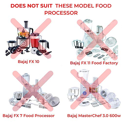 Bajaj Mixer Grinder Chutney jar, 0.4 L (Steel Black).