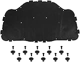 ZXFENG Auto Dämmmatte Motorhaube für BMW E60 E61 525i 528i 530i, Wärmedämmung Baumwollpad Hitzeschild-Pad Sound-Trimmmatte Schallschutzband