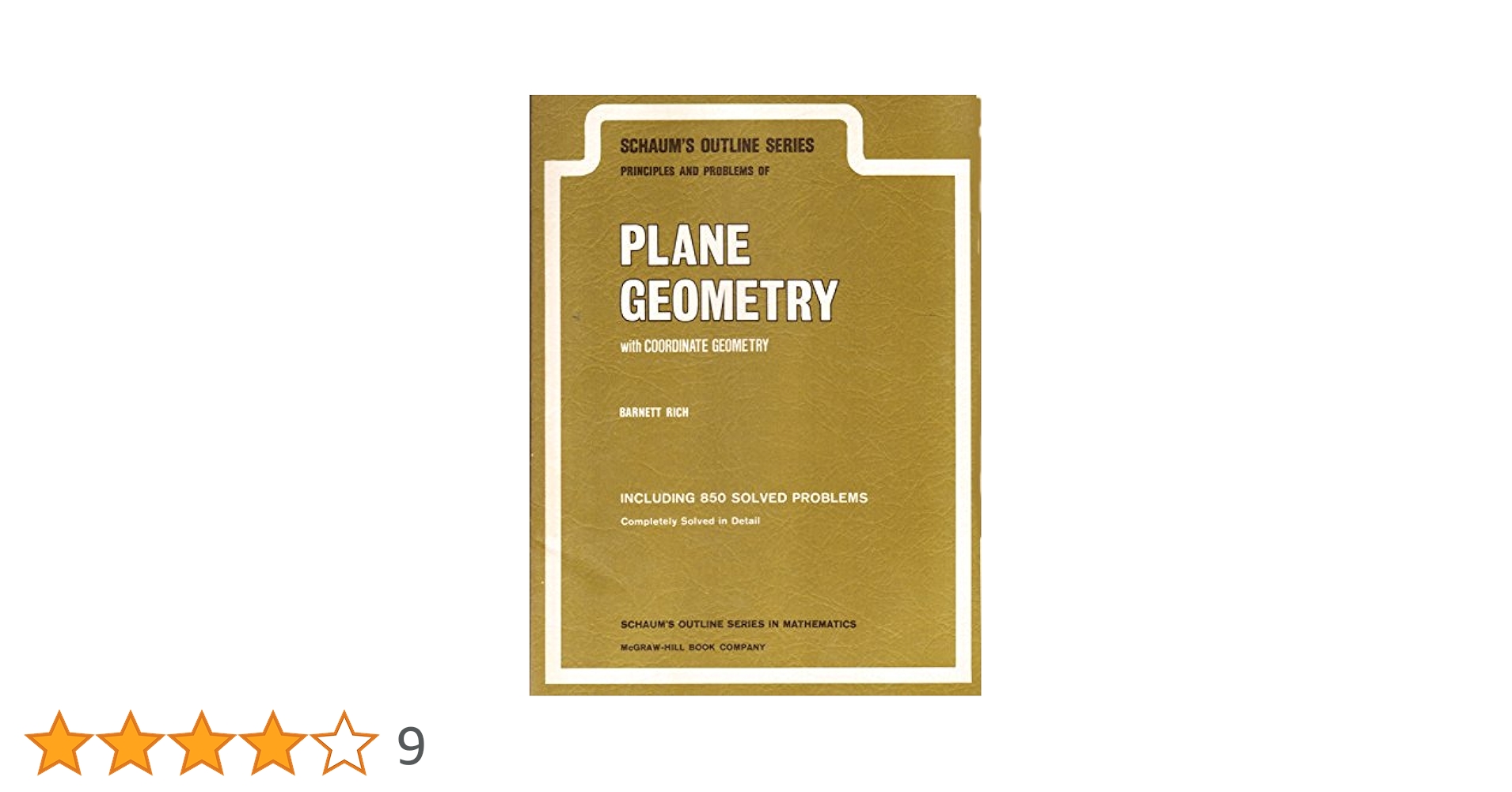 Schaum's Outline of Theory and Problems of Geometry