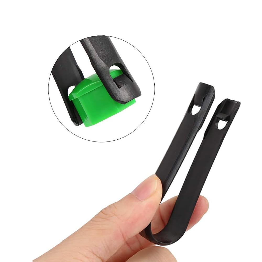 20 Pezzi 19 mm Auto Ruote Copridado, Tappo Dado Bullone Ruota, Tappo a Vite Mozzo Ruote Auto Universale, Coperchio Dado Pneumatico Esagonali con Strumento di Rimozione (Verde)