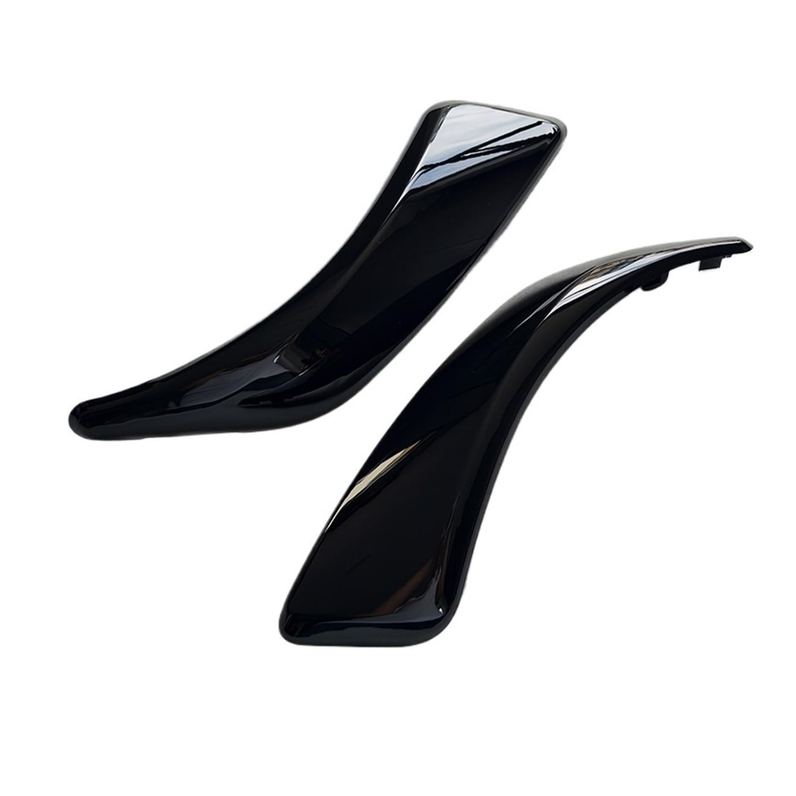 Türgriff Innen Für BMW 1 2 Serie F20 F21 F22 F23 2012-2016 Ersatz Türgriffverkleidung Glanzschwarze Faser Auto-Innenverkleidungsabdeckung(2PCS Set-Black)
