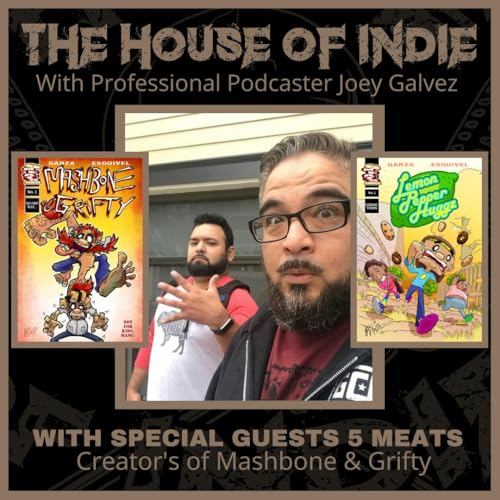 Oscar Garza & Rolando Esquivel of 5 Meats Comics