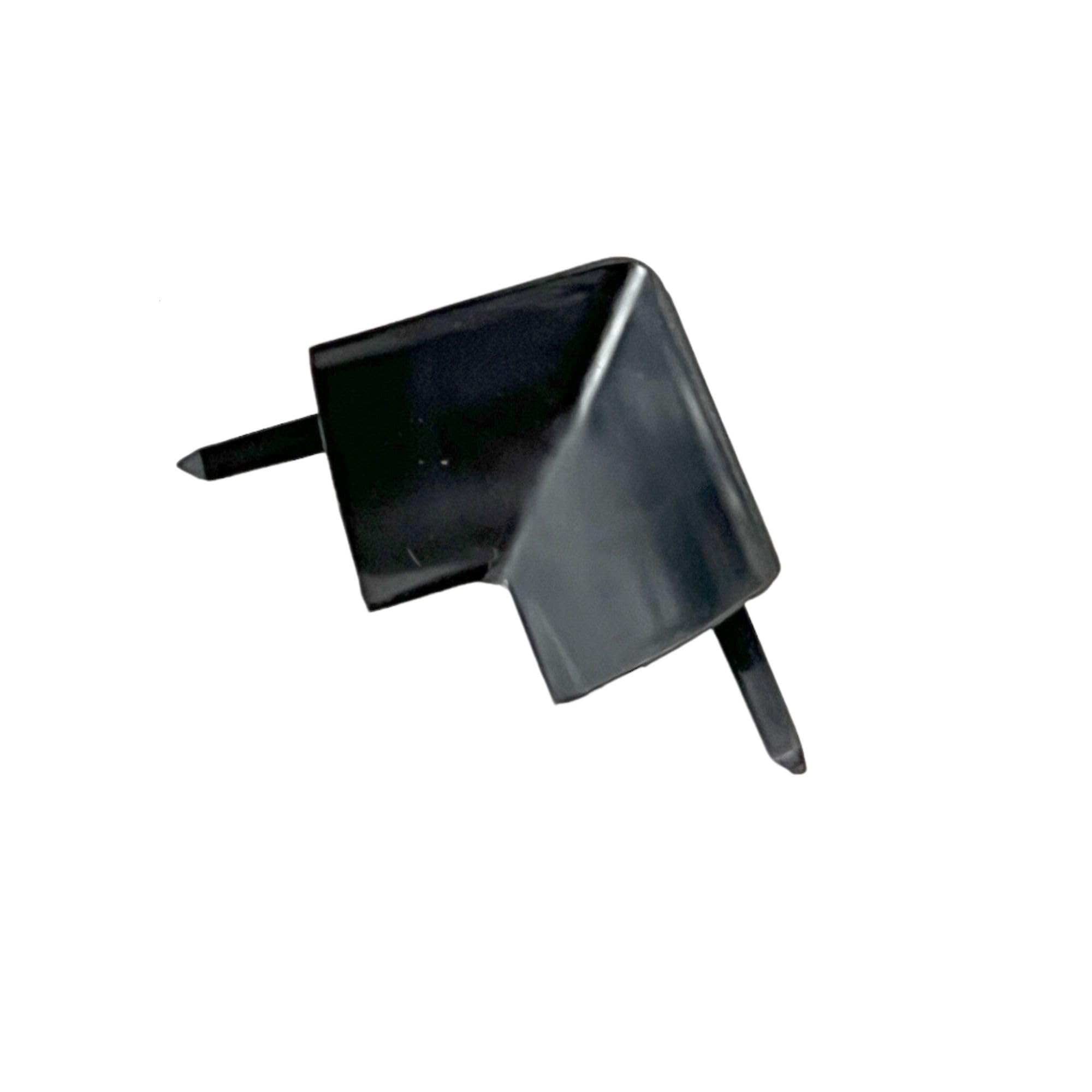 InstaTrim INCAPBLK10 Wide End Cap Pieces Moldings &amp; Trims, Black