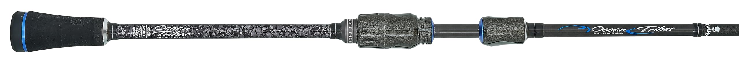 GUNKI Canne Leurres Ocean Tribes-Rock S-200L 200cm - 111g - P.3.5-7g - Enc.105cm - Spinning - 38558