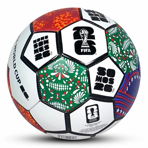 Image of Hamleys FIFA World Cup 2026 Official Licensed Merchandise | Size 5 Football | White Graphic