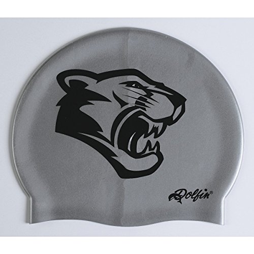 Dolfin School Mascot Silicone Swim Cap