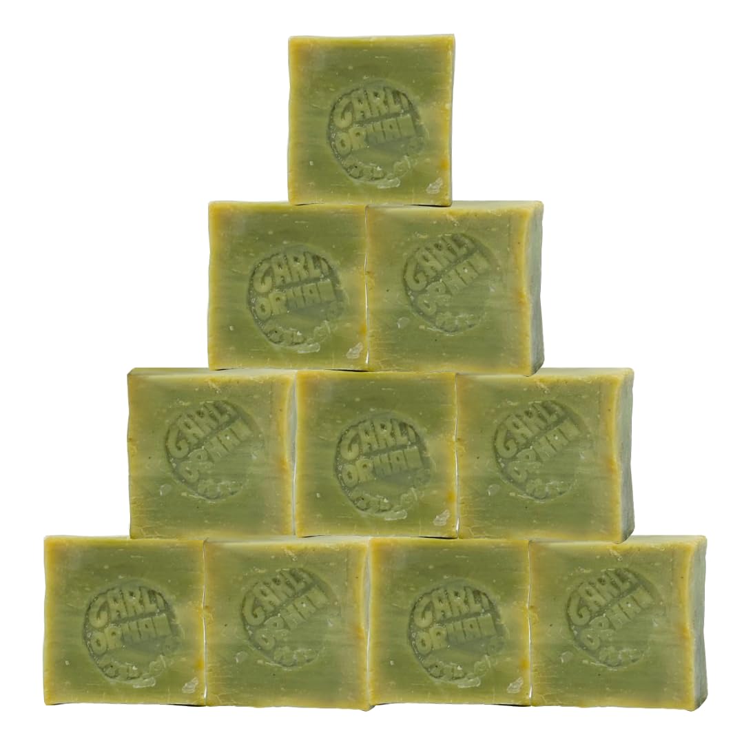 Turkish Bar 12 Pcs Pure Olive Oil Soap 100% Natural, Scent Free, Handmade, Cruelty-Free, Vegan - Image 2