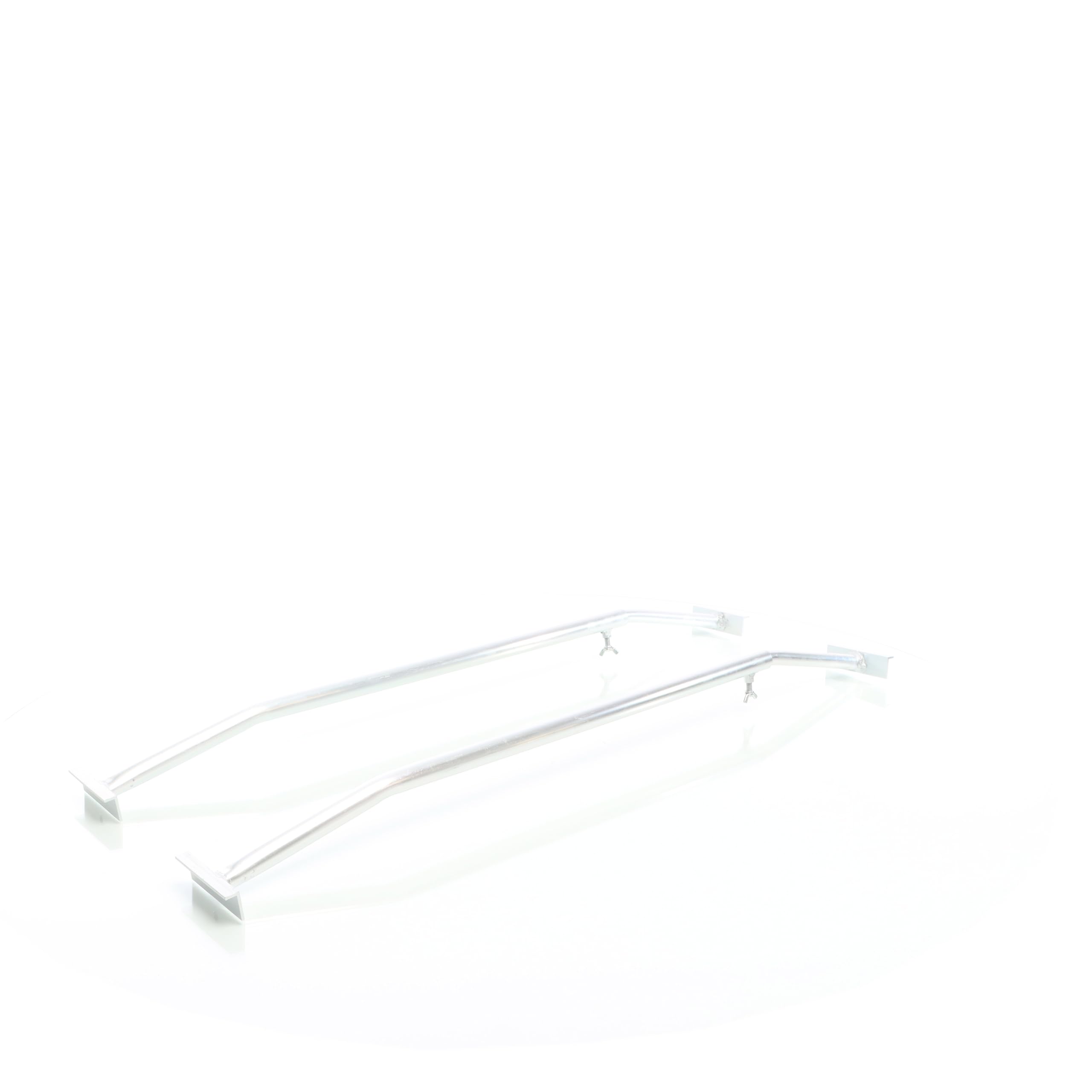 XPOtool Zestaw 2 poprzeczki pod plandekę przyczepki o regulowanej długości 100-145 cm, idealny do przyczepy 1,5-2 m, aluminiowa konstrukcja