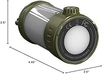 Vista 9 de Fenix CL26R Pro - Linterna de campamento recargable por USB, 650 lúmenes, salida blanca/roja, luz de trabajo, batería recargable con cable de carga