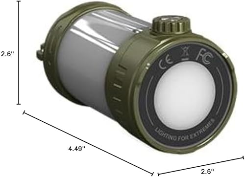 Miniatura 10 de Fenix CL26R Pro - Linterna de campamento recargable por USB, 650 lúmenes, salida blancaroja, luz de trabajo, batería recargable con cable de carga