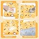 ITJMRJP Kühlmatte Hund Katze 2 Stück Kühlmatte für Hunde 40 x 50cm Hundekühlmatte Selbstkühlend Waschbar Hunde Kühldecke für Hund Klein und Katzen Dog Cooling Mat(D)
