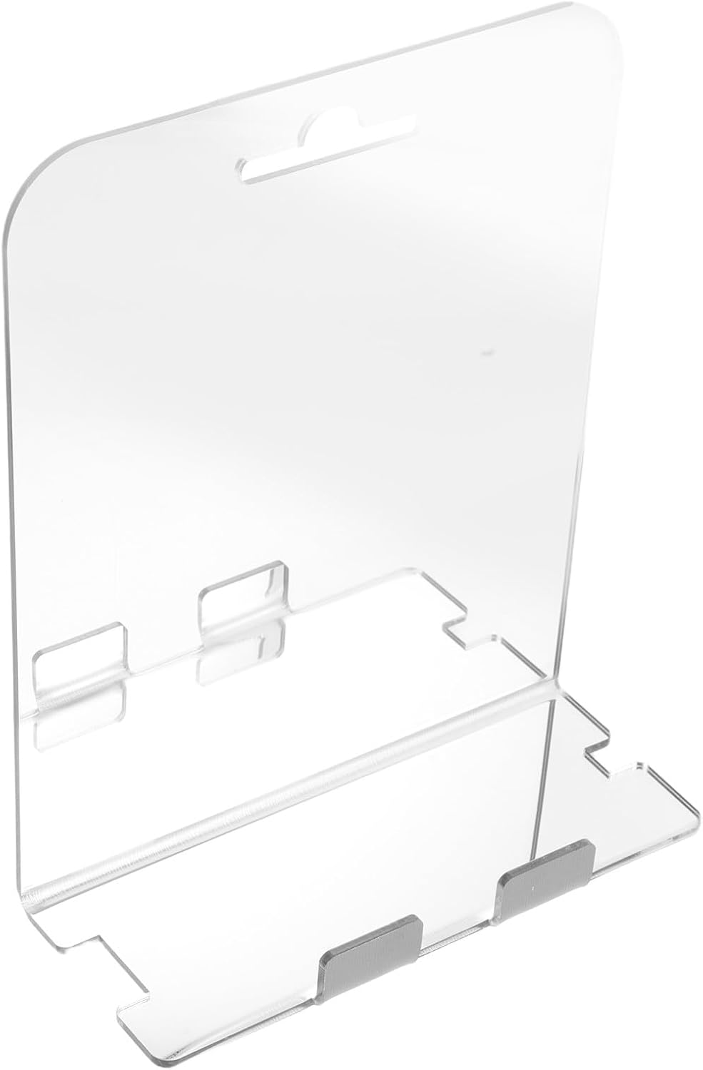 BESPORTBLE Anti Fog Bathroom Mirror with Shelf and Stainless Steel Hook Fogless Shower Shaving Mirror for Men Wall-Mounted for Travel and Bathroom Use 1pcs