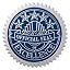Silver and Blue Official Seal of Excellence