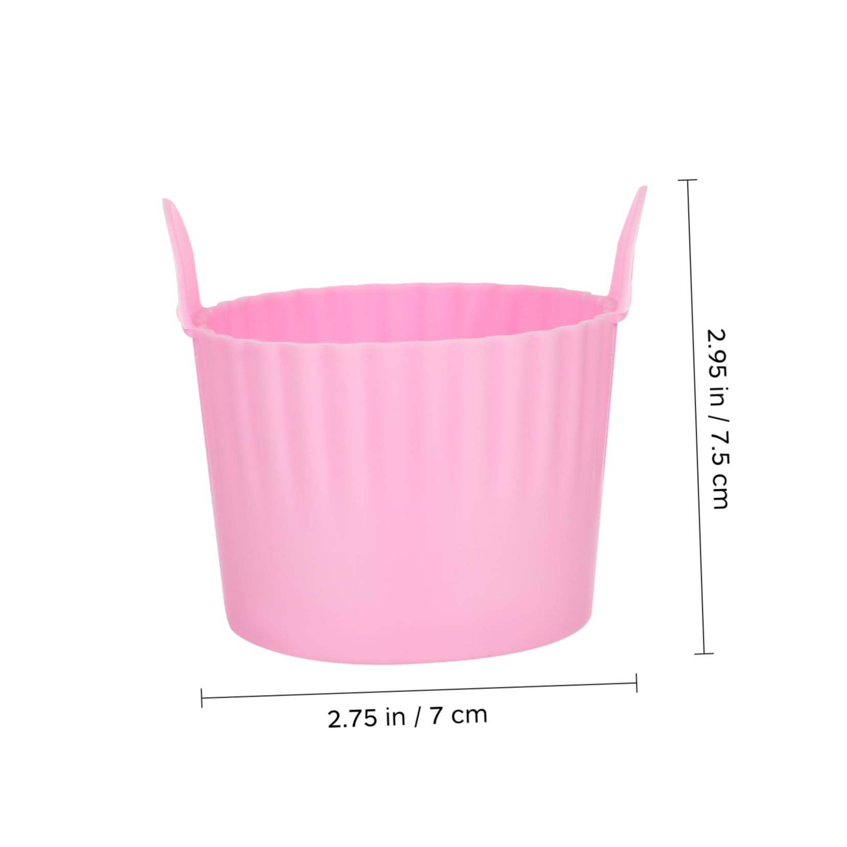 Alipis Lot De 5 Moules À Muffins En Silicone Réutilisables Pour Pâtisserie Familiale 4 Pièces X 5