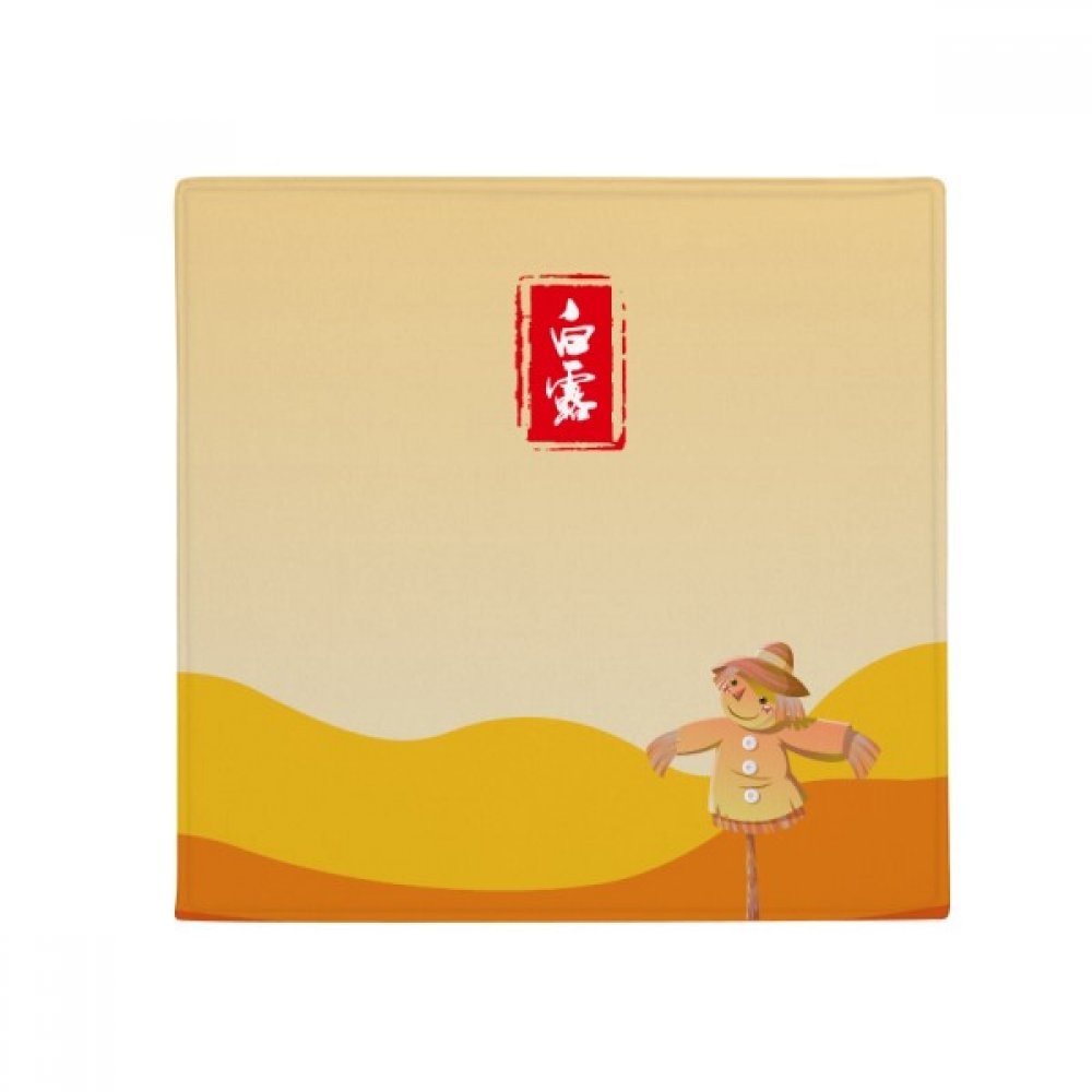 Tapis de sol blanc rosé pour animal de compagnie 60x60 cm antidérapant