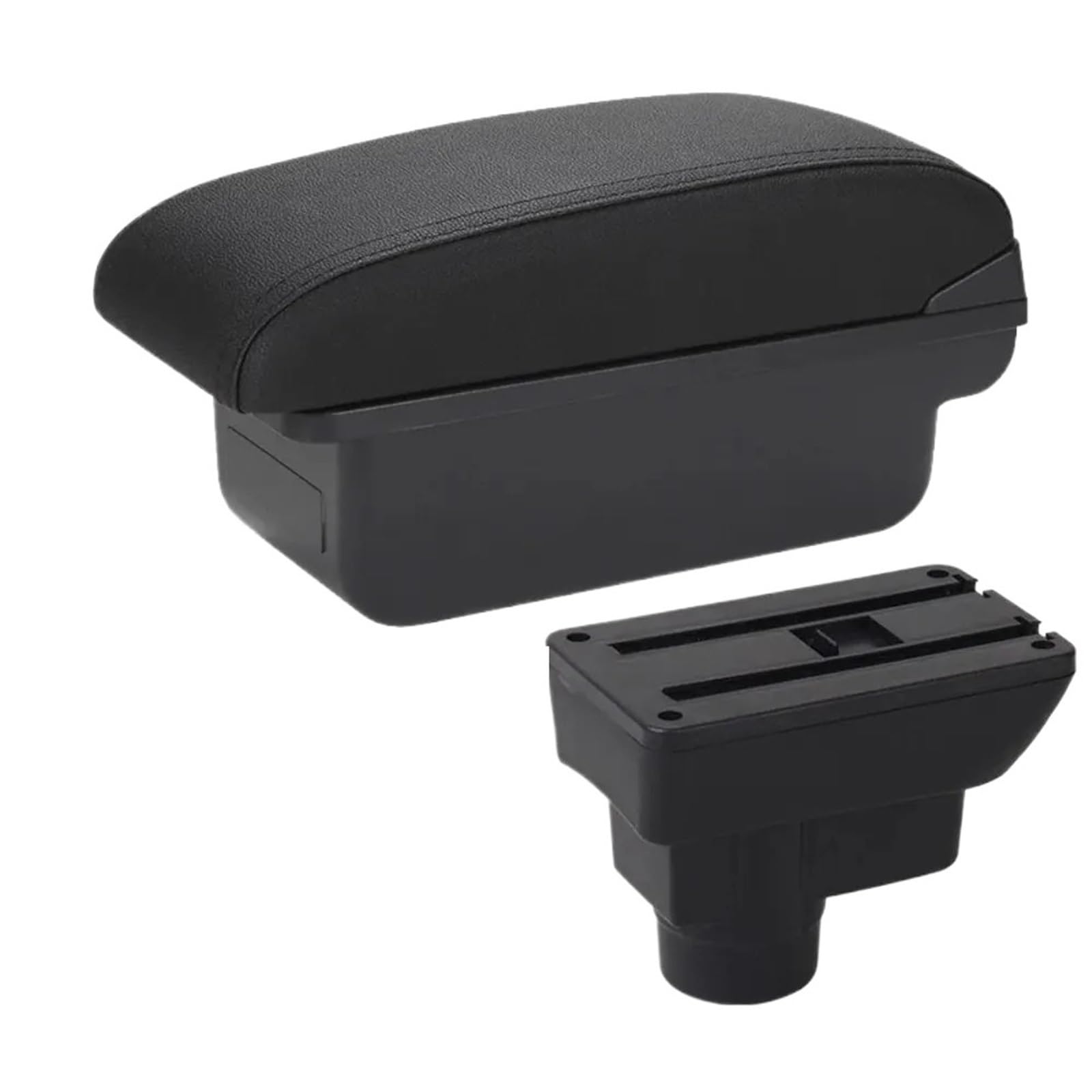 Bandeja de Silicona para Consola Reposabrazos compatible con Opel Corsa, reposabrazos, respaldo, piezas interiores, caja de almacenamiento, piezas de actualización.(A1)