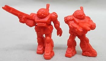 Amazon.co.jp: 消しゴム 装甲騎兵ボトムズ 8体セット 塩ビ ガン消し