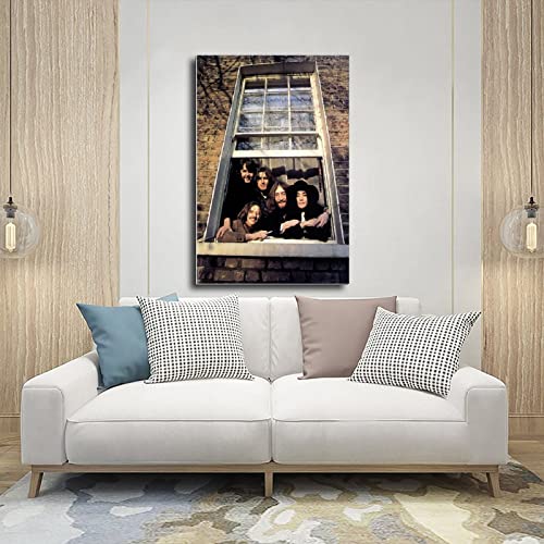The Beatles Poster sur toile HD pour chambre à coucher, décoration de bureau, décoration sans cadre : 50 x 75 cm - Les Beatles, Paul McCartney, John Lennon, RIngo Starr, George Harrison The Beatles Poster sur toile HD pour chambre à coucher, décoration de bureau, décoration sans cadre : 50 x 75 cm – Image 6