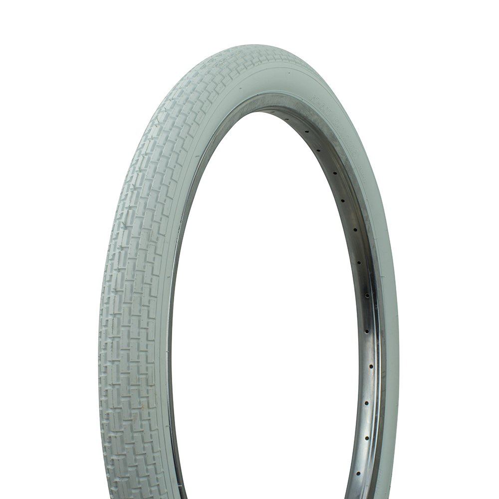 Fenix Cruiser Small Brick Tire 24in x 2.125in G-5009, (White)