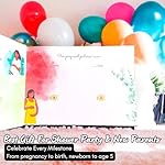 Baby-Record-Book-Baby-Memory-Book-Journal-A-Premium-Milestone-Album-for-0-5-Year-Baby-GirlBoy-98-Pages-Best-Gift-for-Pregnancy-Shower-Party-New-Born-New-Parents-with-Pocket