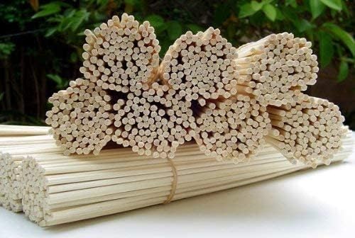McMus Natural White Reed Sticks for Diffuser – 7.5 Inch Rattan Aroma Diffuser Sticks for Home Fragrance, Ideal for Bedroom, Living Room, Guest Room – Elegant Room Decor (Pack of 60 Stick) 3