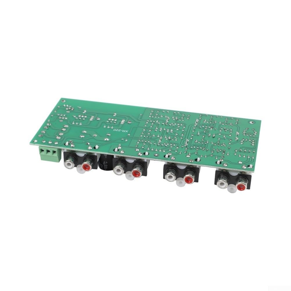 Crossover elettronico a 3 vie con punti di separazione regolabili per audio HiFi, uscita a 6 canali, chip NE5532, 173 x 79 mm