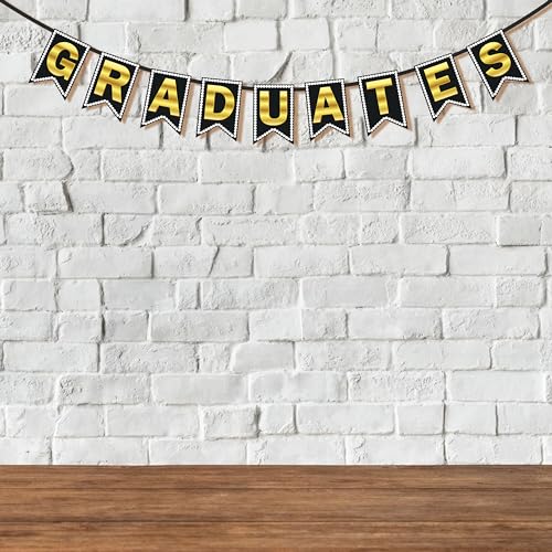 Image of Wobbox Graduation Props for Adults, Graduation Party Props, Happy Graduation Banner, Graduation Sash, Graduation Party Decorations Items (FP5053)