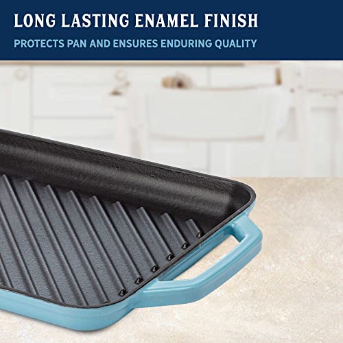 Country Living Enameled Cast Iron Grill Pan thumb #4