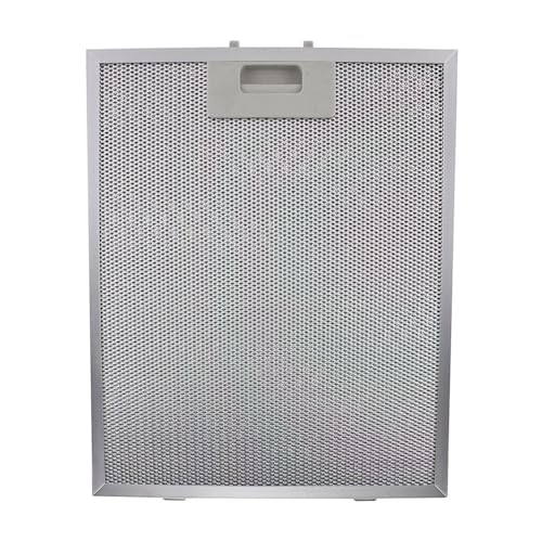Yuanpgky Filtro de grasa de malla metálica para campana extractora, 230 x 260 mm, pantalla de ventilación de repuesto para extractores de campana extractora en cocinas domésticas