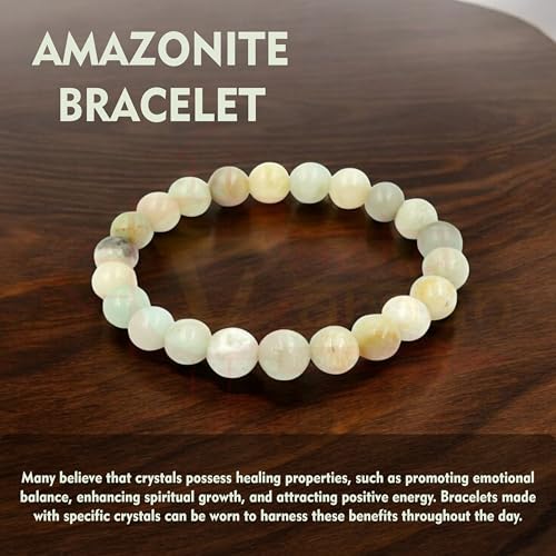 Image of Certified Crystal Bracelet | 8mm Beads | Stretchable Healing Bracelet | Bracelets for Men and Women |