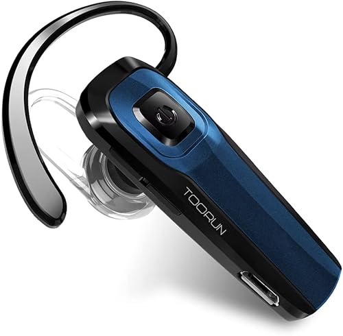 TOORUN - Auriculares Bluetooth M26 manos libres V50 inalámbricos con reducción de ruido y micrófono compatible con Android iPhone teléfono celular