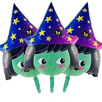 Mavouri Halloween Luftballons Mumien Set - 3 Stück Folienballons Für Gruselpartys & Deko