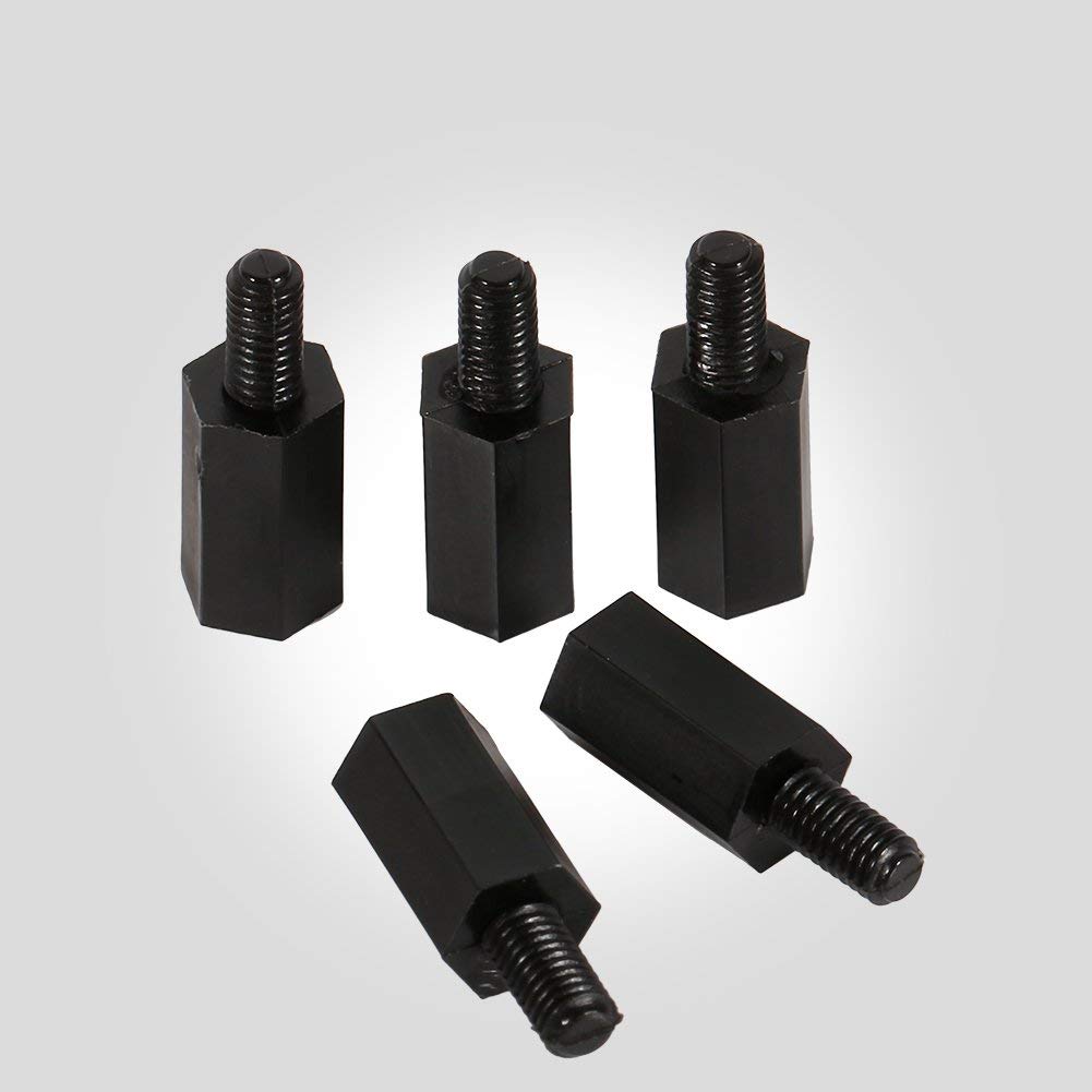 50x M2 Nylon Abstandshalter - PCB Standoffs Für Elektronik & PC-Montage