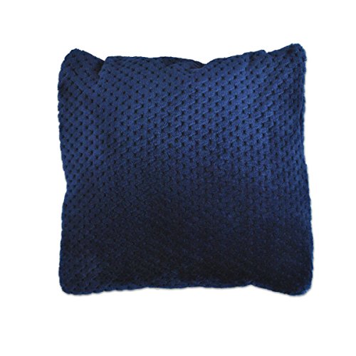 DII Bone Dry Warm, Soft, Plush, Pet Pillow Blanket for Couch, Car, Trunk, Cage, Kennel, Dog House, 36x48', Navy