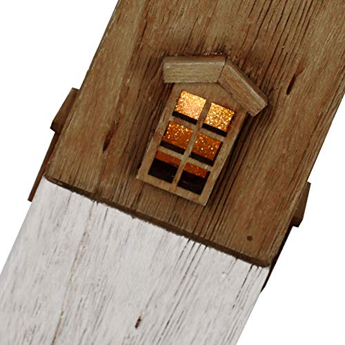 Wood Lighthouse Decorations For Home Nautical Theme Ornaments Led Lighthouse With Light Decor Rustic Lighthouse Beach Table Top Decor #TOP6