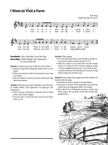 Songs and Stories Together: Music Activities for the Early Childhood Classroom - Image 4