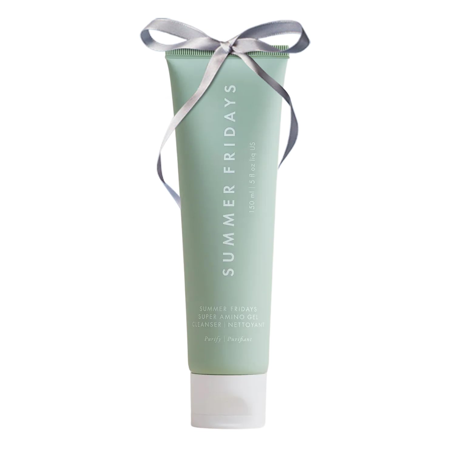 Summer Fridays Super Amino Gel Cleanser - All Skin Types - Vitamin E, Vegan - Gentle, Daily Face Wash (5 Fl Oz)