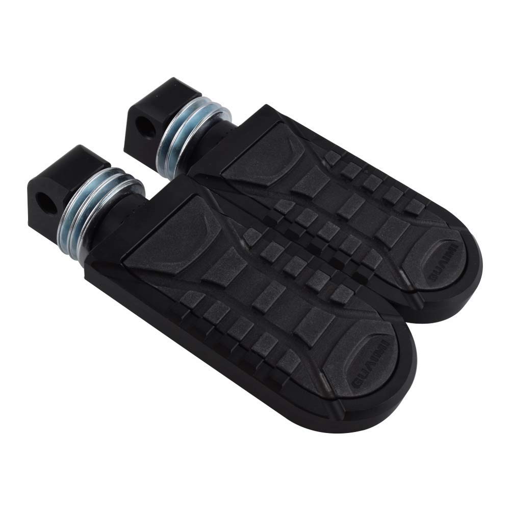 for BMW R1150GS 1999-2004, R1150RT 2001-2005, R1200RT 2005-2018, K1600GT 2010-2016 Repose-Pieds réglable de Moto rotatifs de Passager arrière (B-Noir