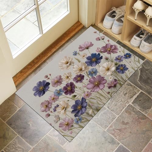 Paillassons intérieur aquarelle tapis absorbant antidérapant - 2