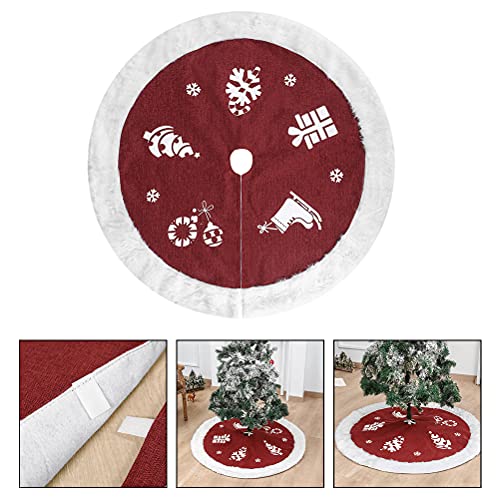 1Pc Home Tree Bottom Skirt Christmas Tree Bottom Mat Party Tree Accessory Decor For Celebration Party #TOP6
