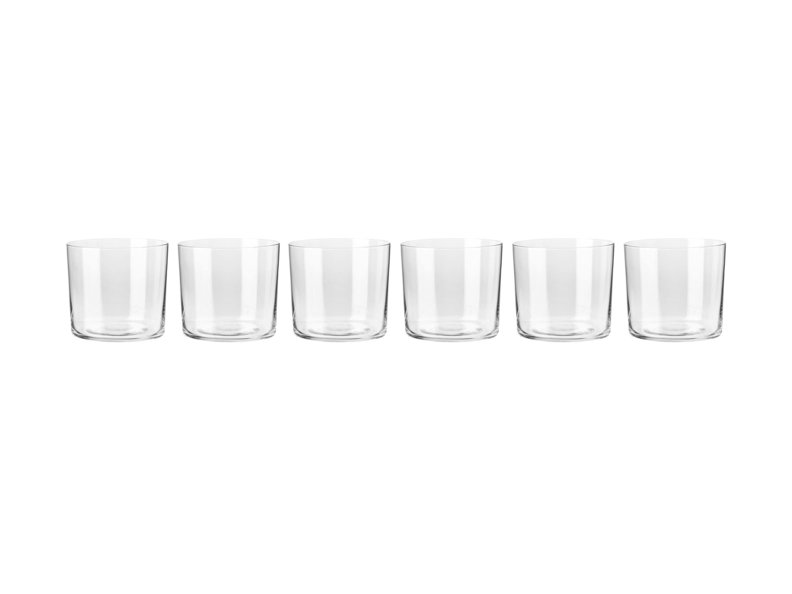 Krosno Harmony Glass Tumbler 420ML Set of 6 Gift Boxed