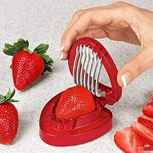 ShenyKan Professionele Fruit Slicer Strawberry Slicer Roestvrij staal Fruit Blade